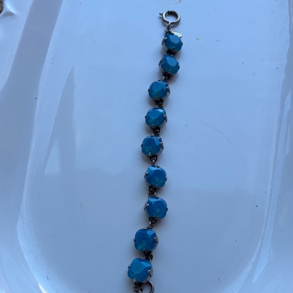 Catherine Popesco Blue Stone Bracelet